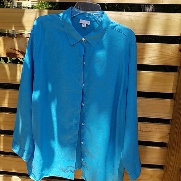 J Jill Love Linen Big Shirt | Poshmark